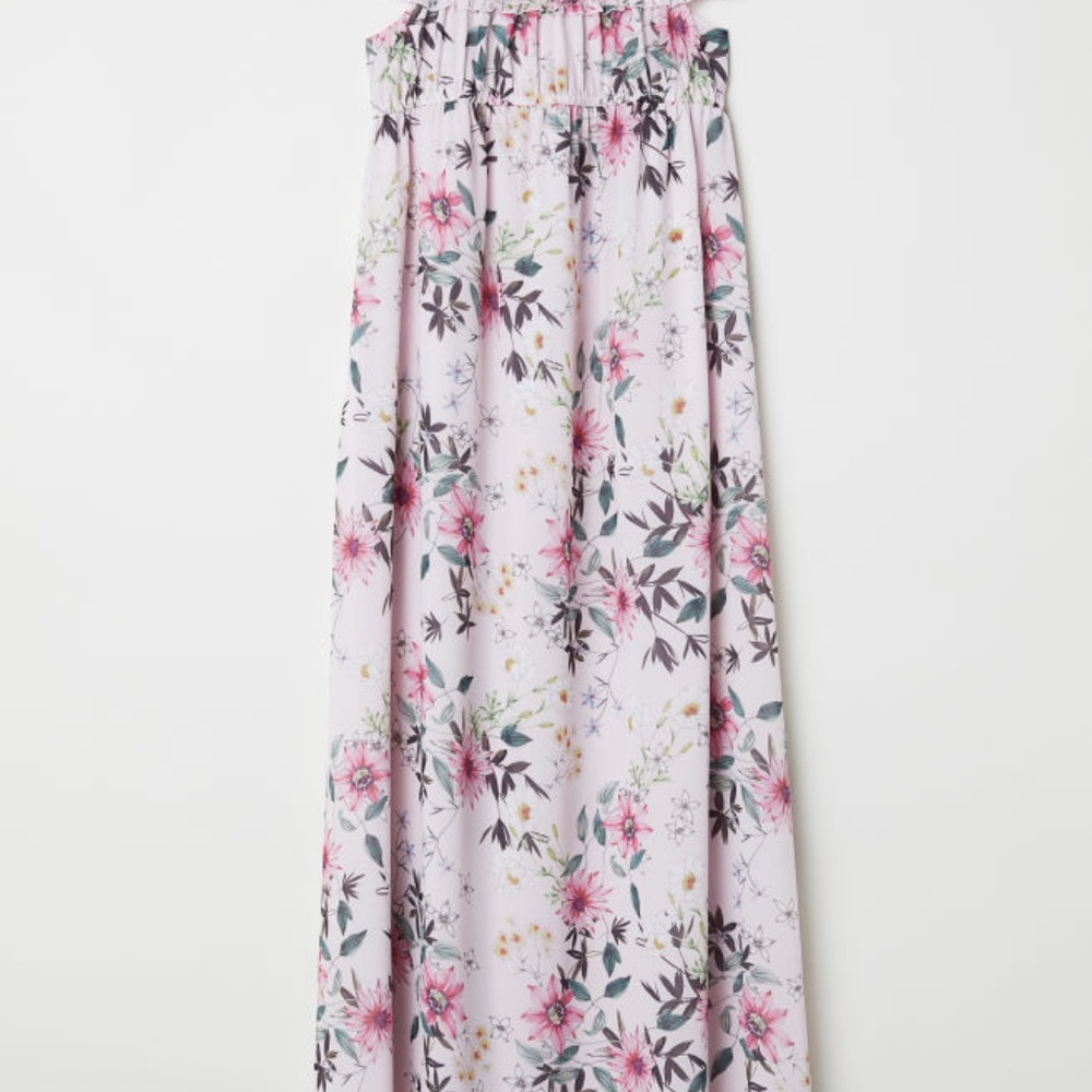 MAMA Off-the-shoulder Dress, Light pink/floral